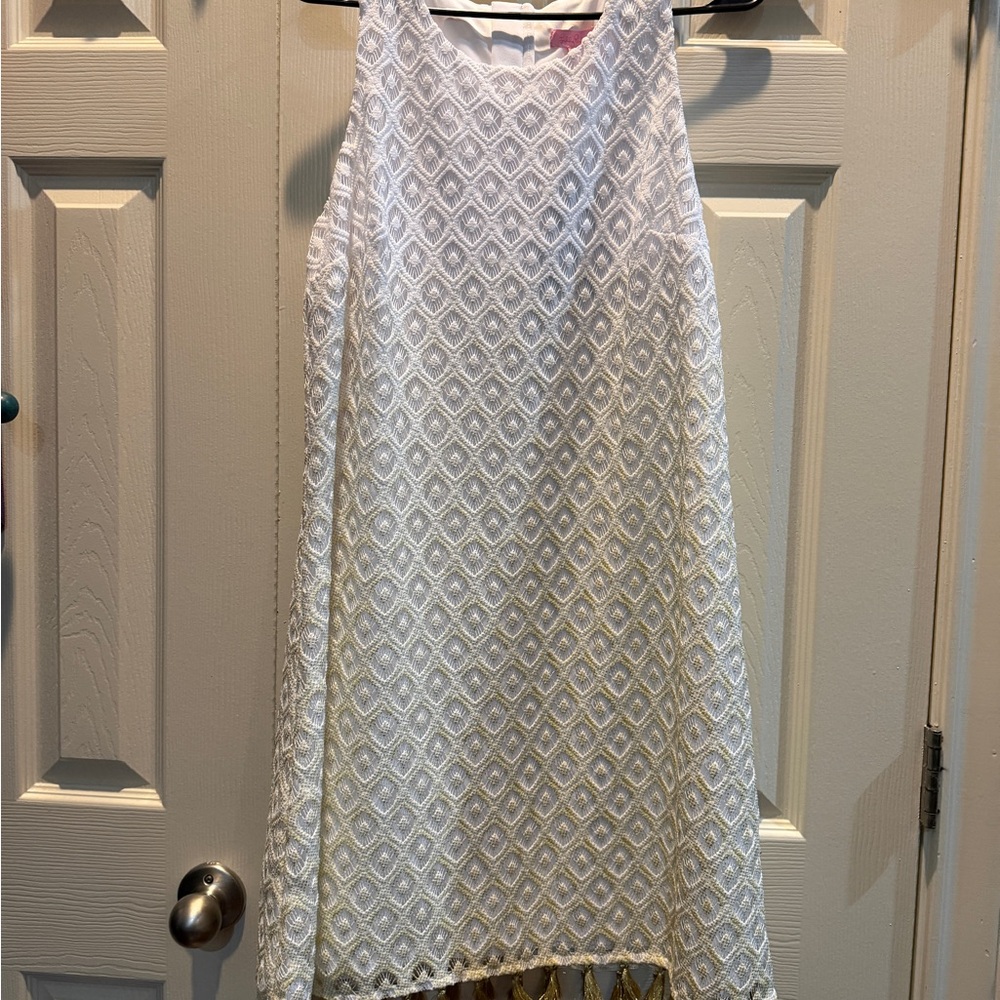 Lilly Pulitzer White Lace Dress